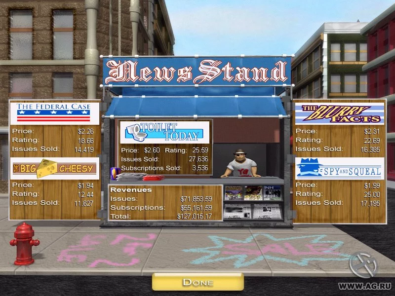 Изображение игры: Tabloid Tycoon