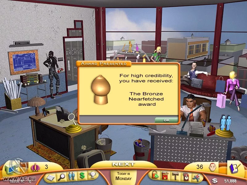 Изображение игры: Tabloid Tycoon