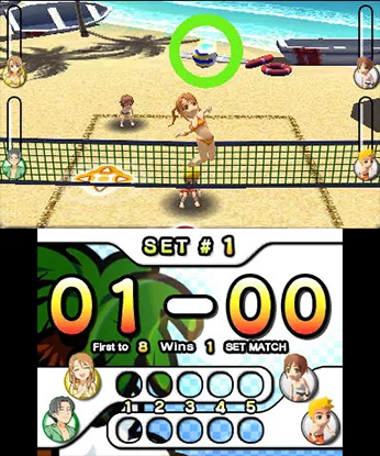 Изображение игры: Super Strike Beach Volleyball
