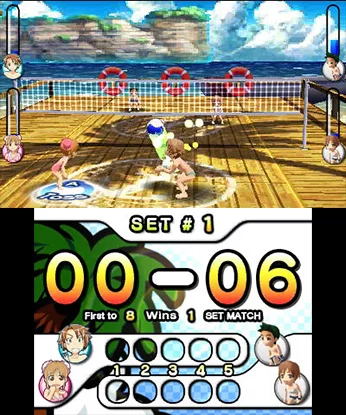 Изображение игры: Super Strike Beach Volleyball