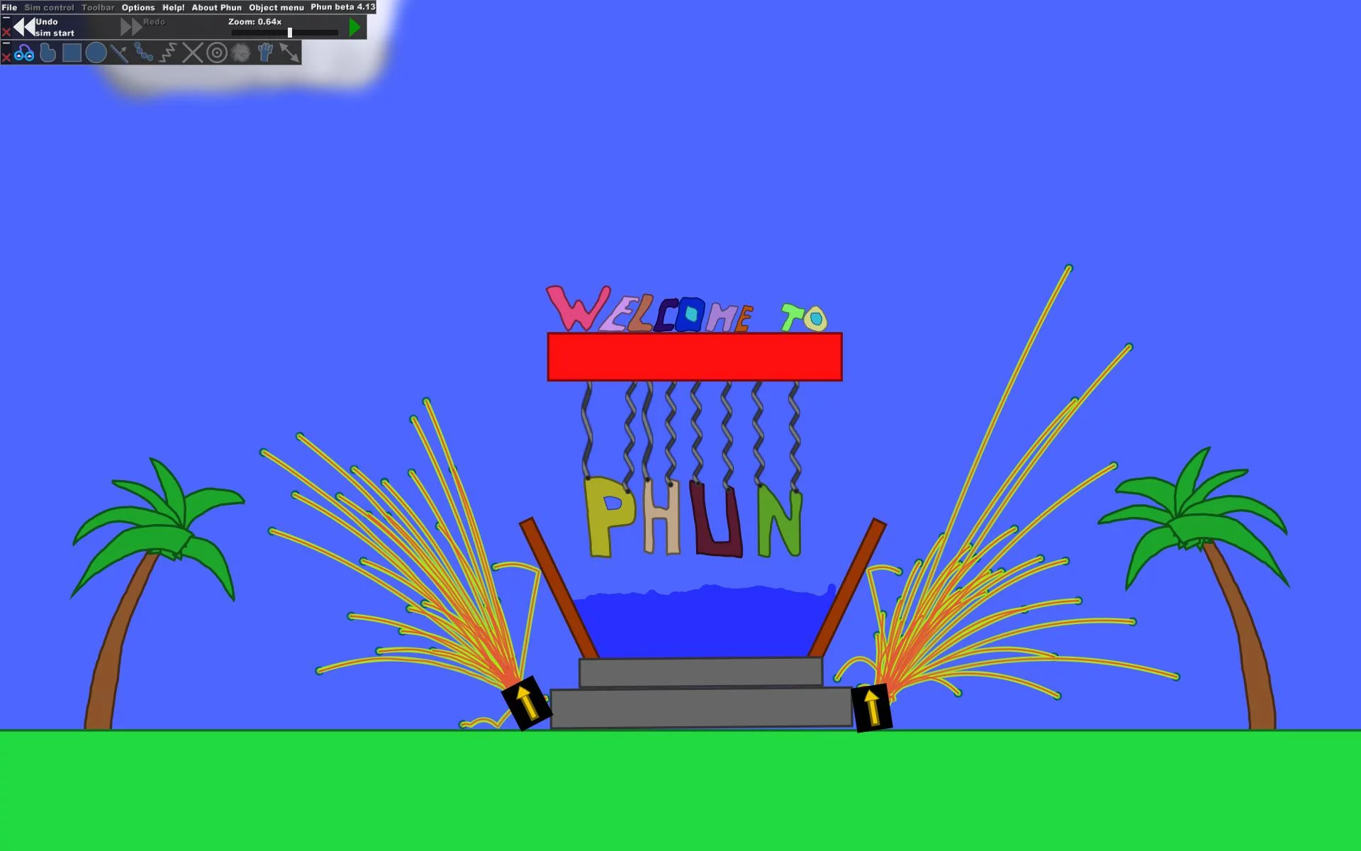 Изображение игры: Phun
