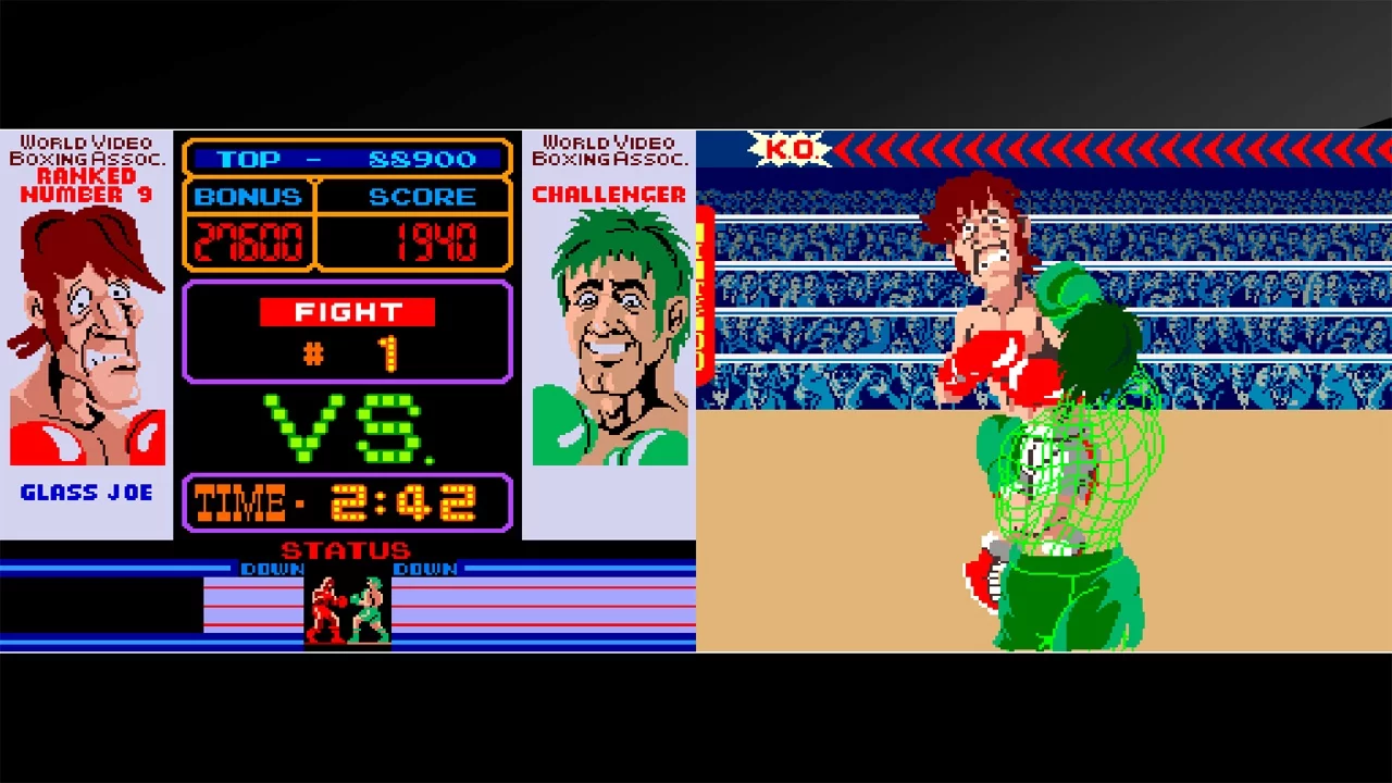 Изображение игры: Arcade Archives PUNCH-OUT!!
