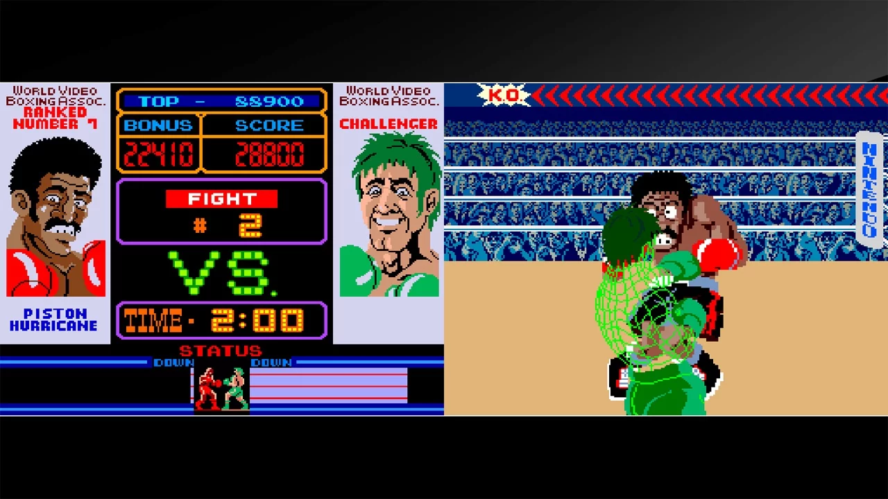Изображение игры: Arcade Archives PUNCH-OUT!!