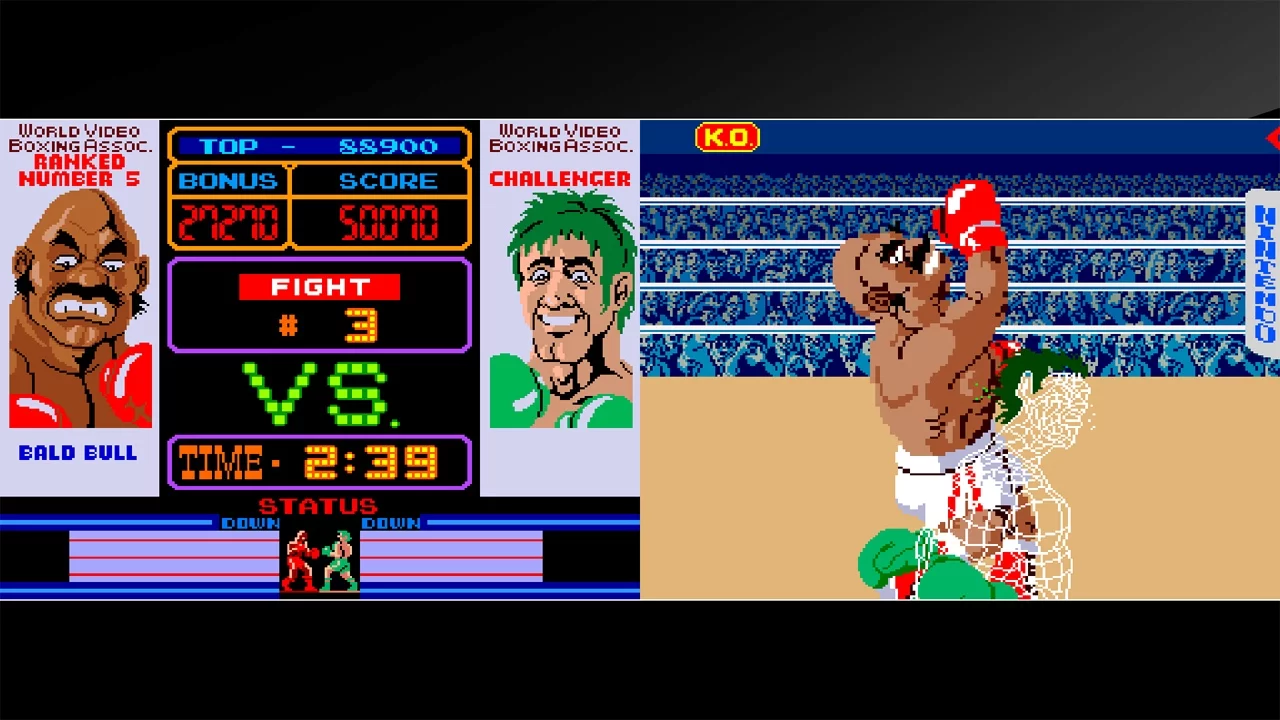 Изображение игры: Arcade Archives PUNCH-OUT!!