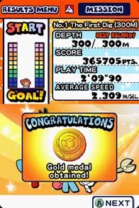 Изображение игры: Mr. DRILLER: Drill Till You Drop