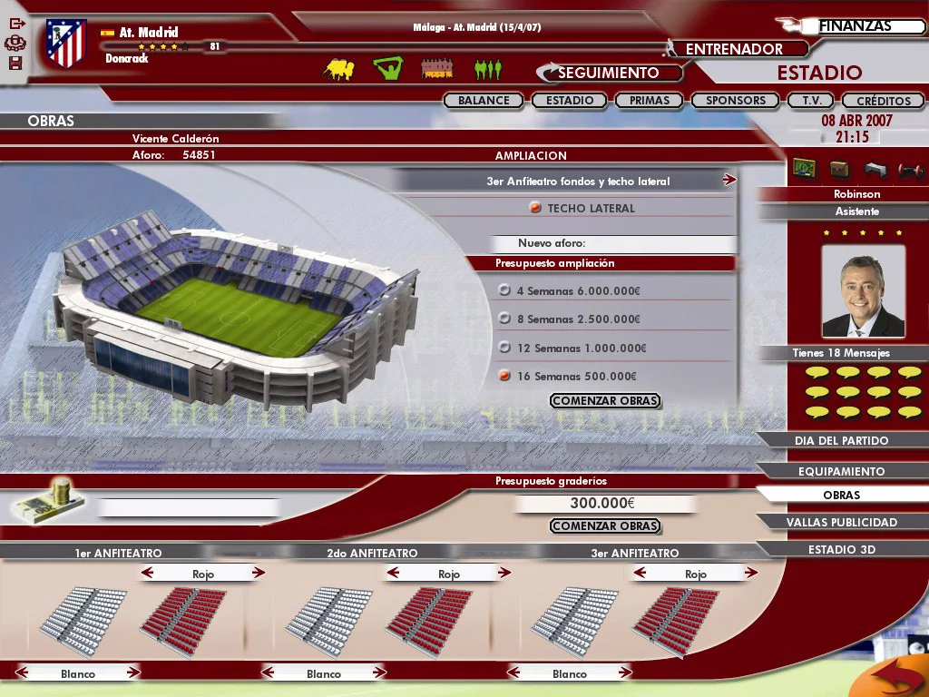 Изображение игры: Professional Manager 2006