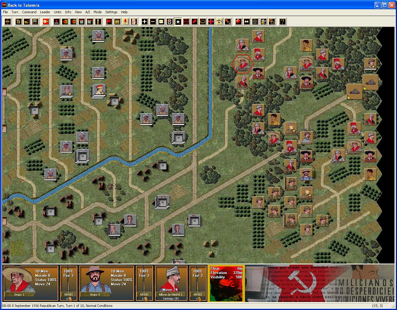 Изображение игры: Squad Battles: Spanish Civil War