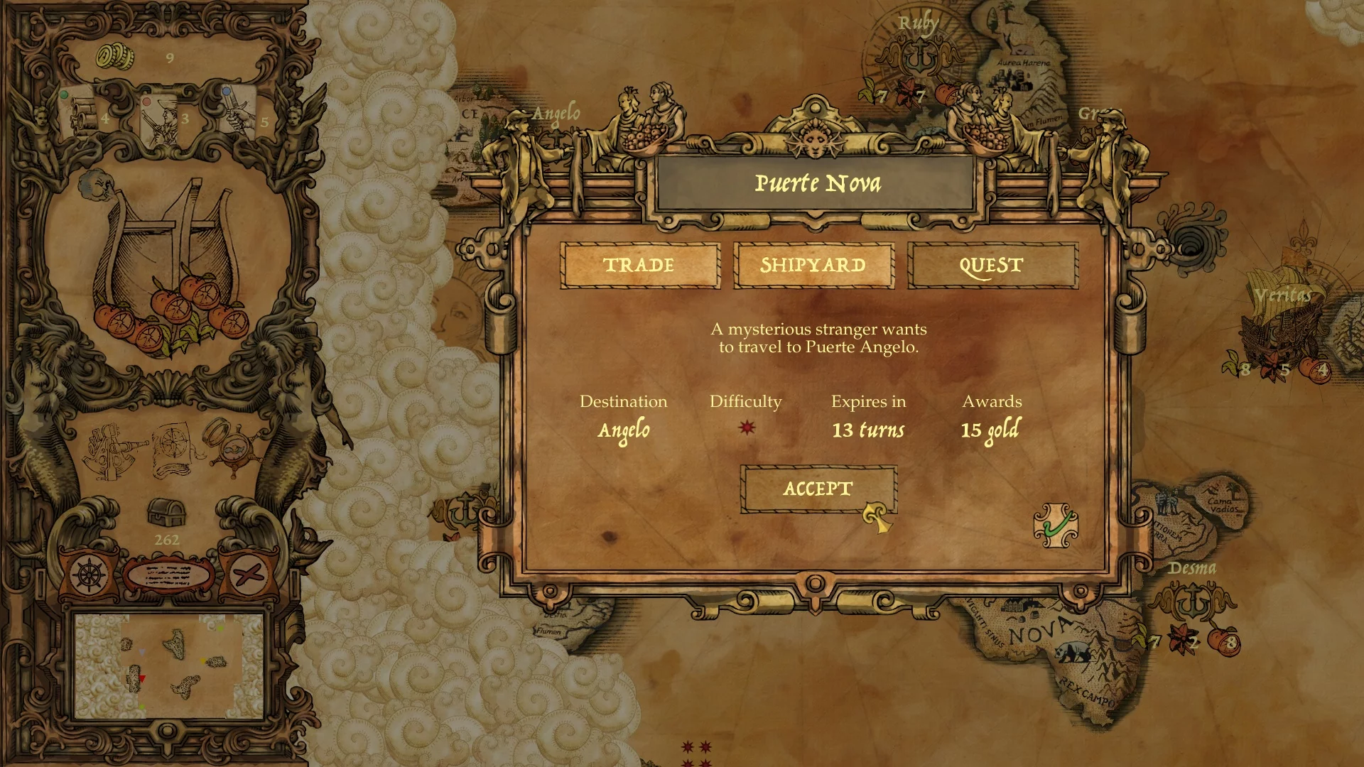 Изображение игры: Fortune Winds: Ancient Trader