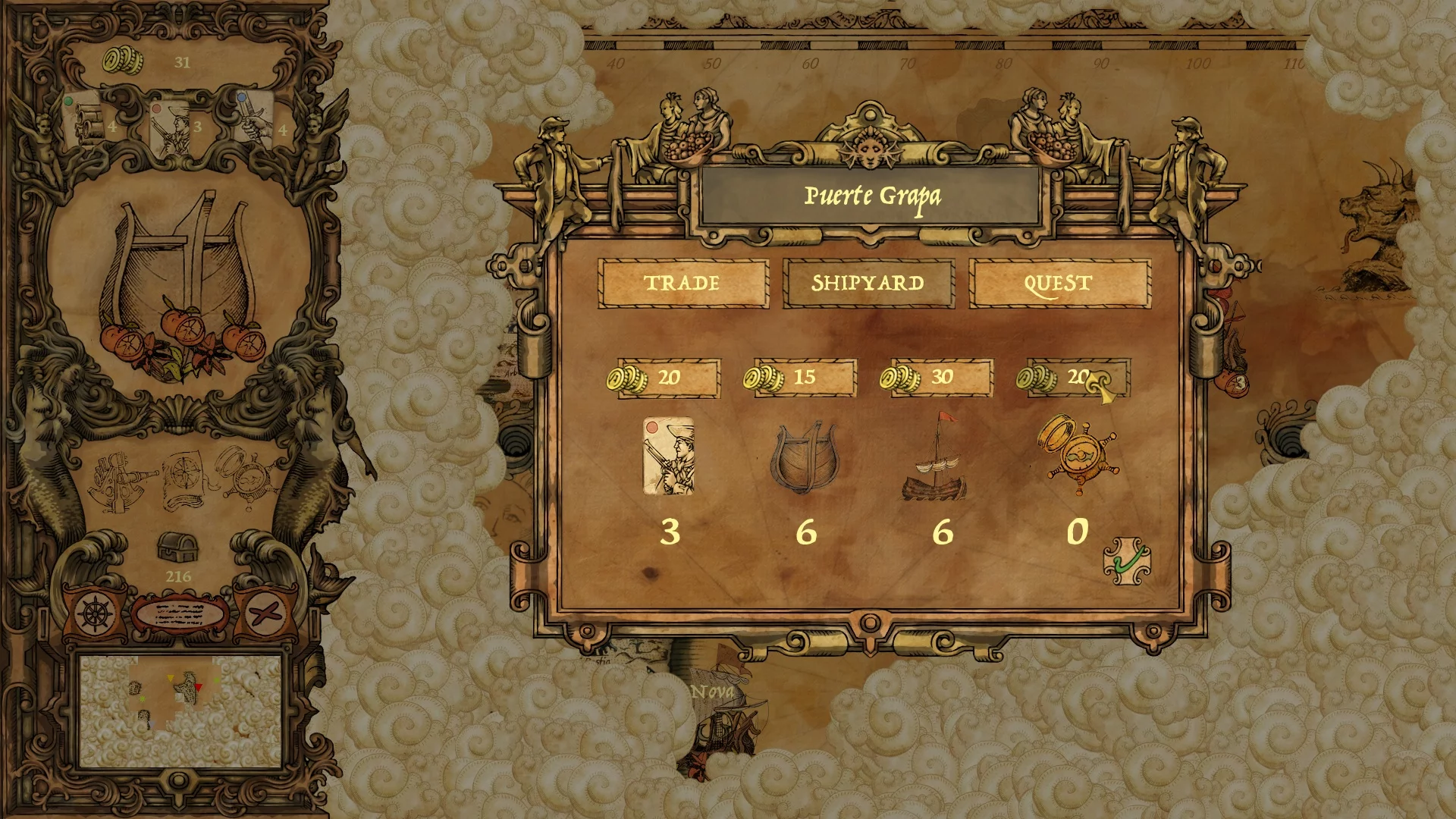 Изображение игры: Fortune Winds: Ancient Trader