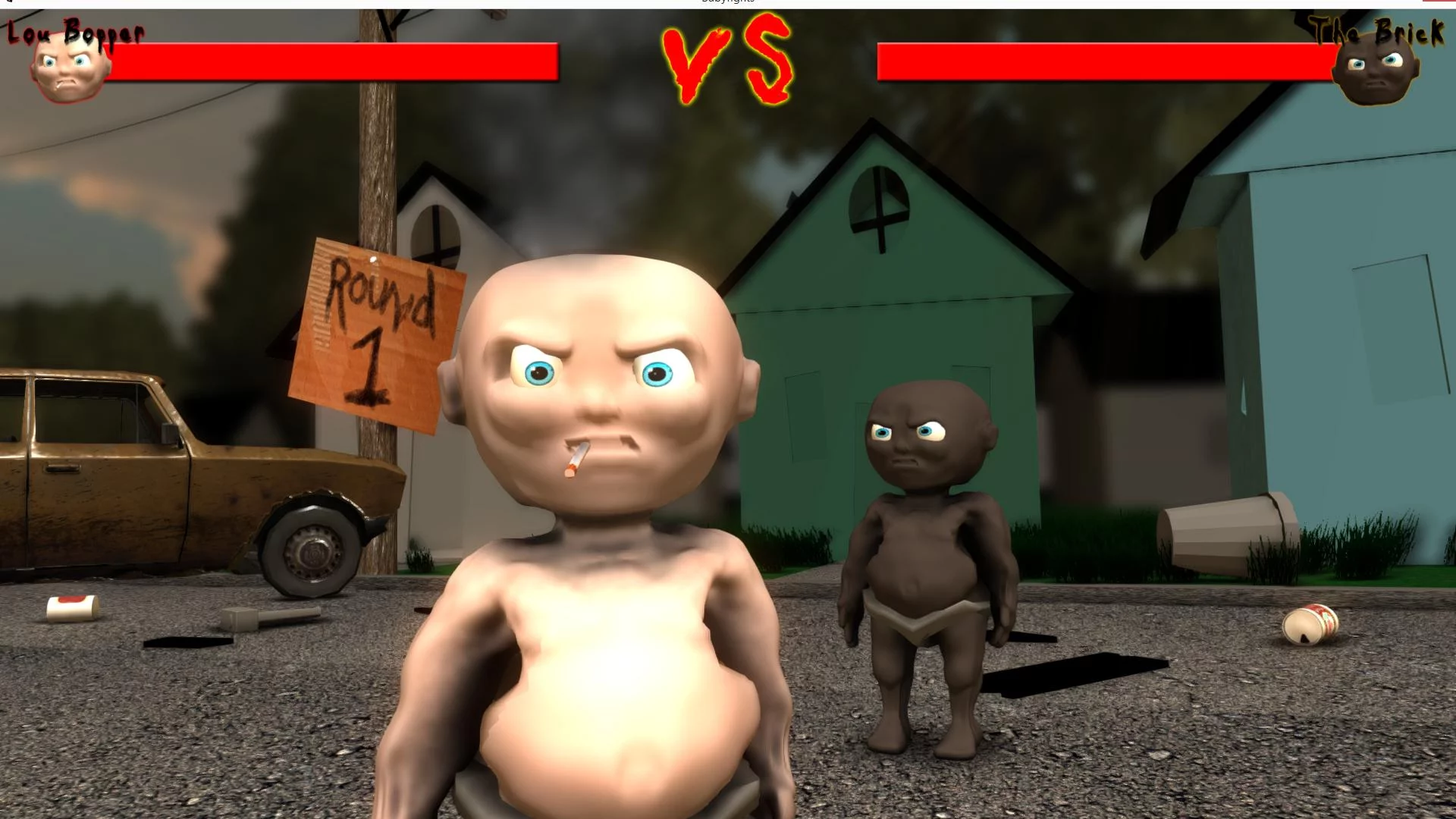 Изображение игры: Baby Fights