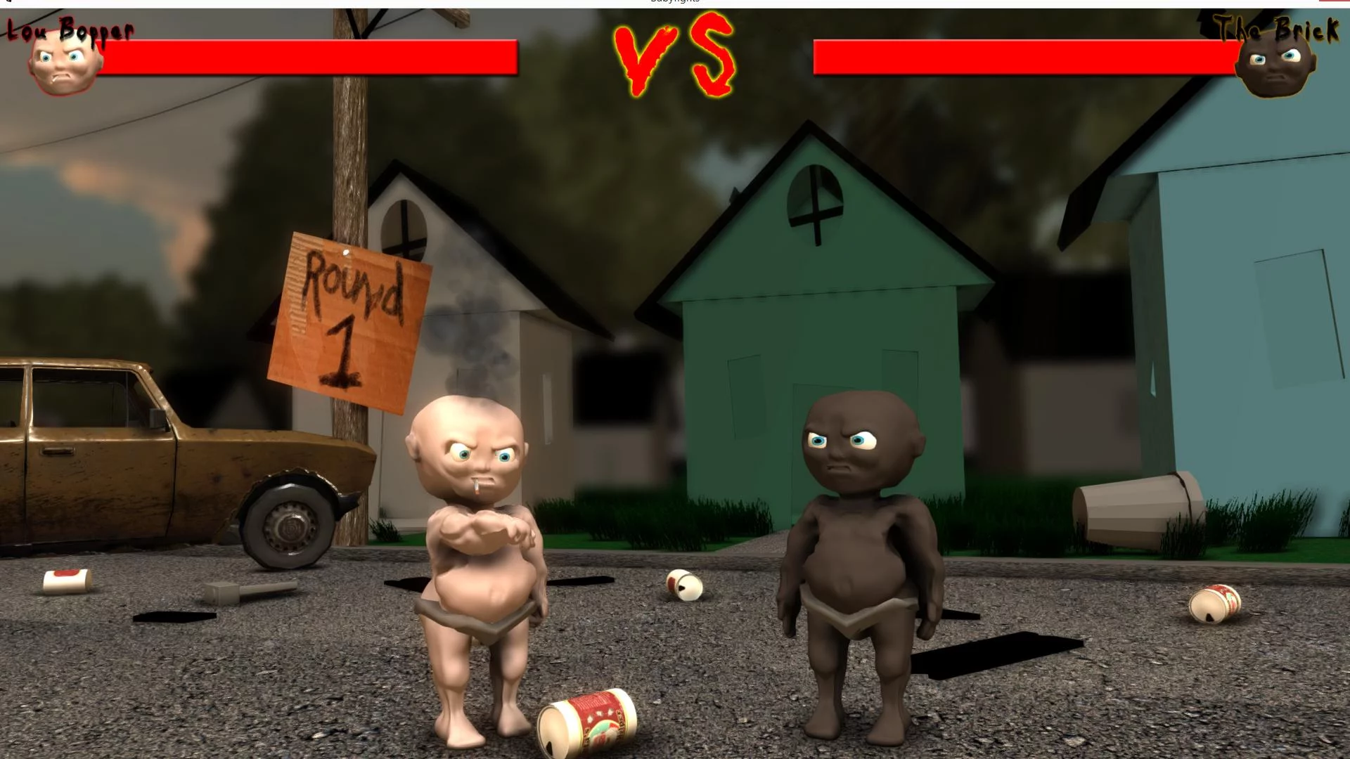 Изображение игры: Baby Fights