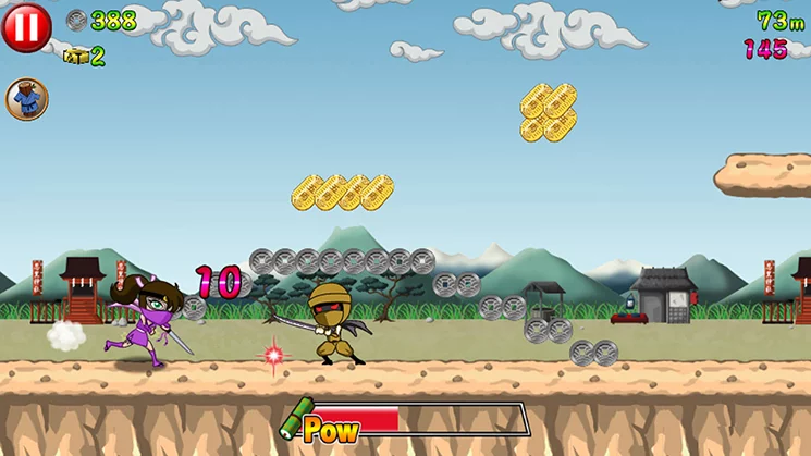 Изображение игры: Ninja Strike: Dangerous Dash