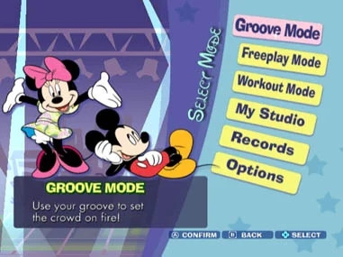 Изображение игры: DanceDance Revolution Disney Grooves
