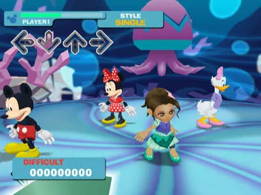 Изображение игры: DanceDance Revolution Disney Grooves