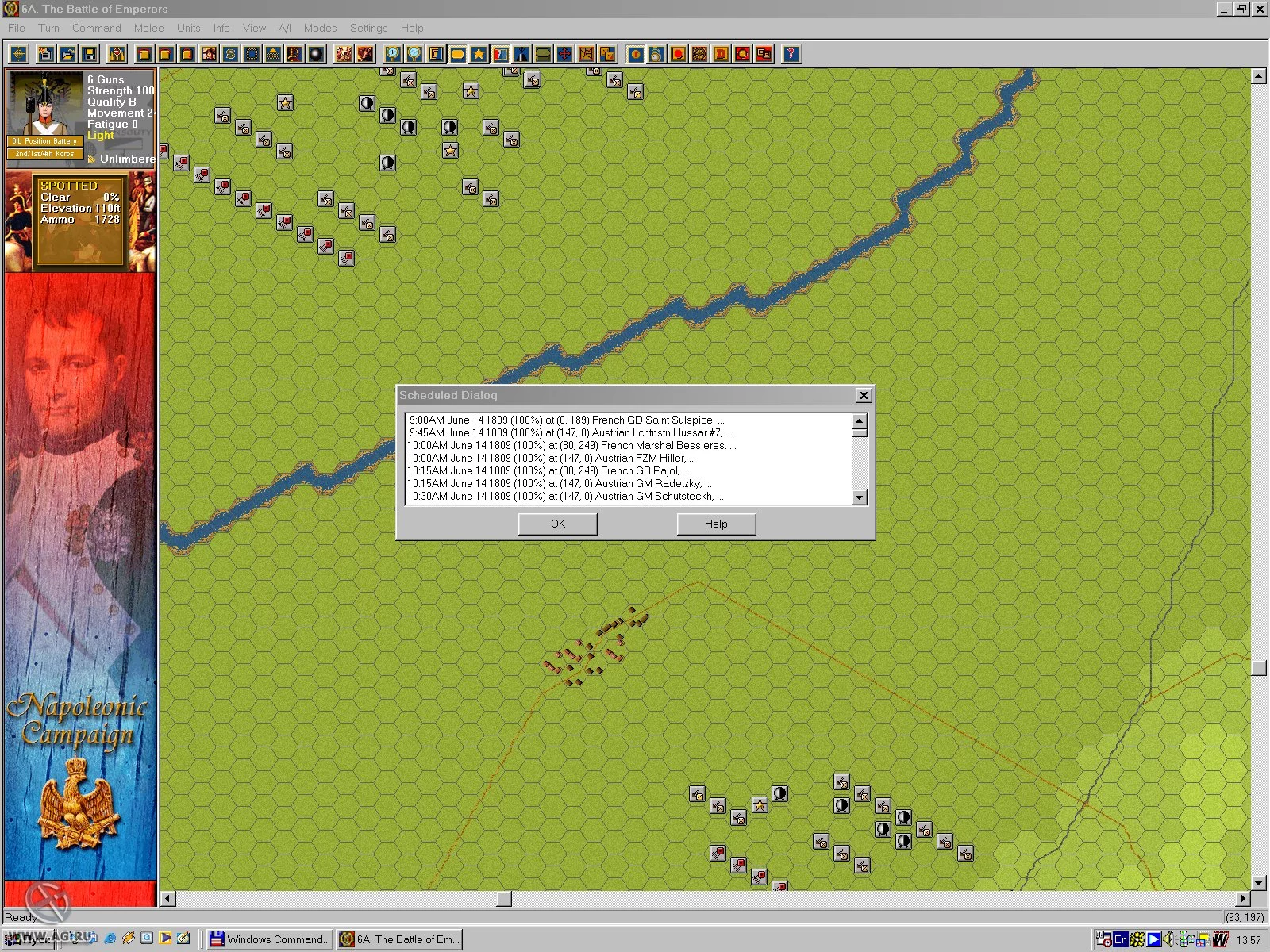 Изображение игры: Napoleonic Battles: Campaign Wagram