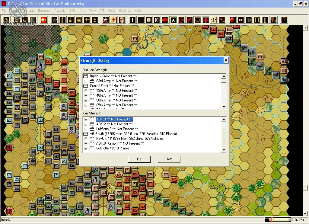 Изображение игры: Panzer Campaigns: Kursk '43