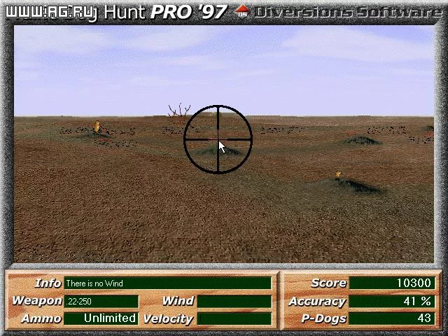 Изображение игры: Prairie Dog Hunt Pro '97