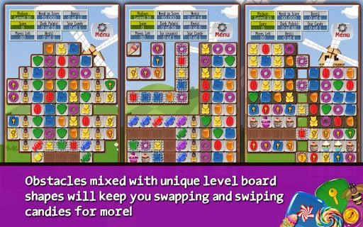Изображение игры: Sugar Drops - Match 3 puzzle