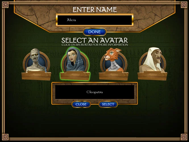 Изображение игры: Reel Deal Slots: Mysteries of Cleopatra