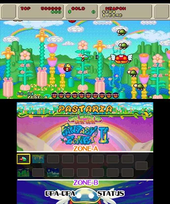 Изображение игры: 3D Fantasy Zone II