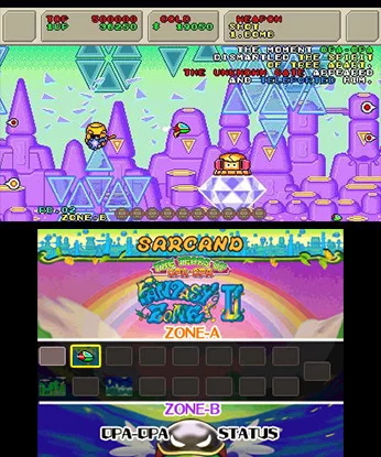 Изображение игры: 3D Fantasy Zone II