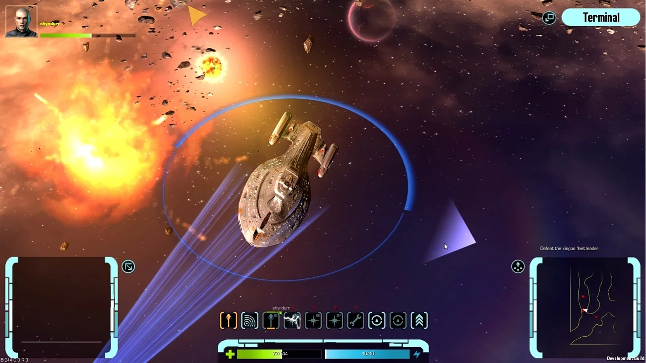 Изображение игры: Star Trek: Infinite Space