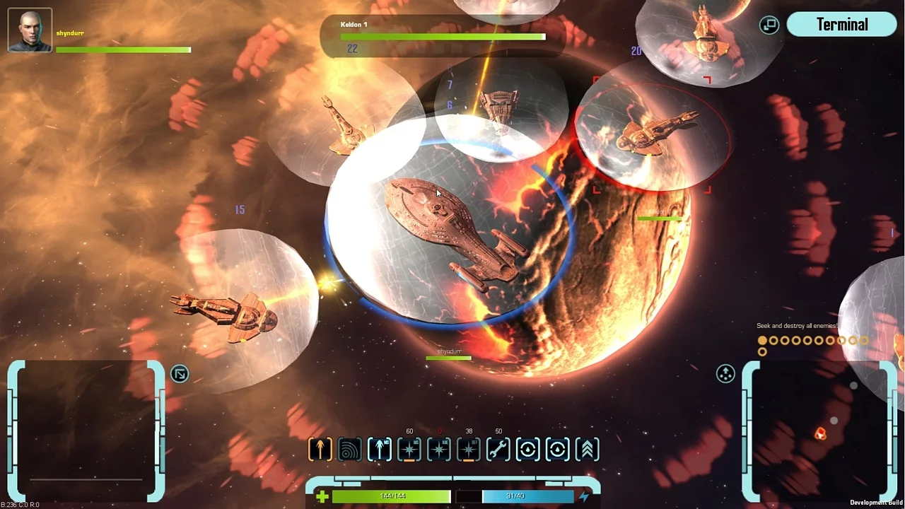 Изображение игры: Star Trek: Infinite Space