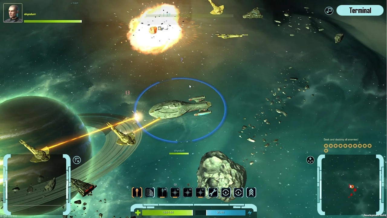 Изображение игры: Star Trek: Infinite Space