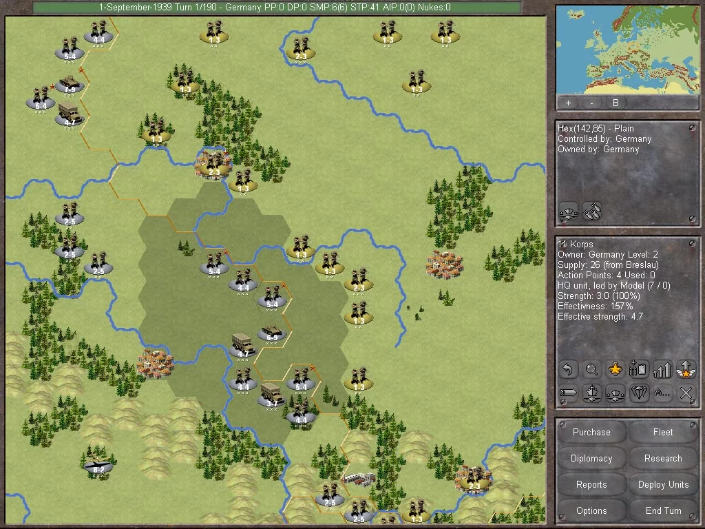 Изображение игры: World War 2: Road to Victory