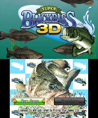 Изображение игры: Super Black Bass 3D
