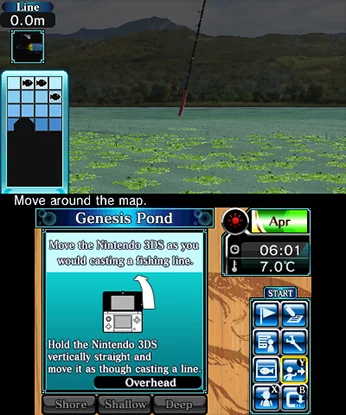 Изображение игры: Super Black Bass 3D