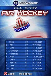 Изображение игры: All-Star Air Hockey