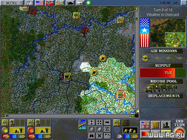 Изображение игры: Decisive Battles of World War II: The Ardennes Offensive