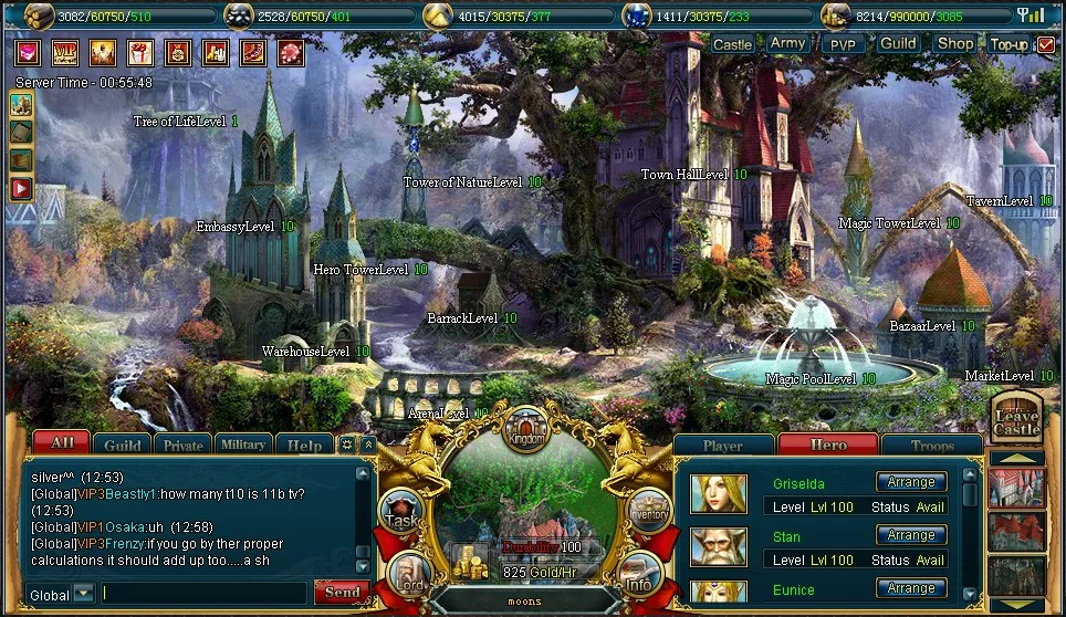 Изображение игры: Heroes of Gaia