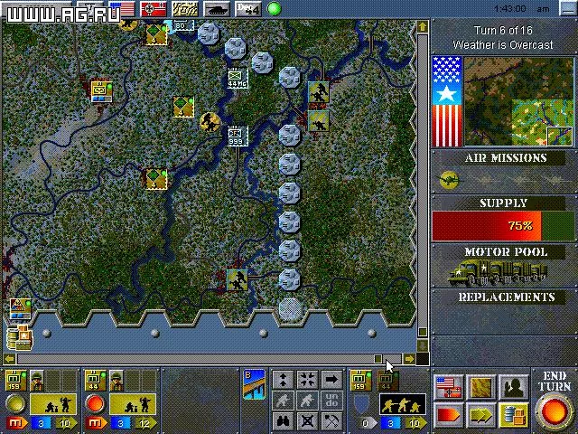 Изображение игры: Decisive Battles of World War II: The Ardennes Offensive