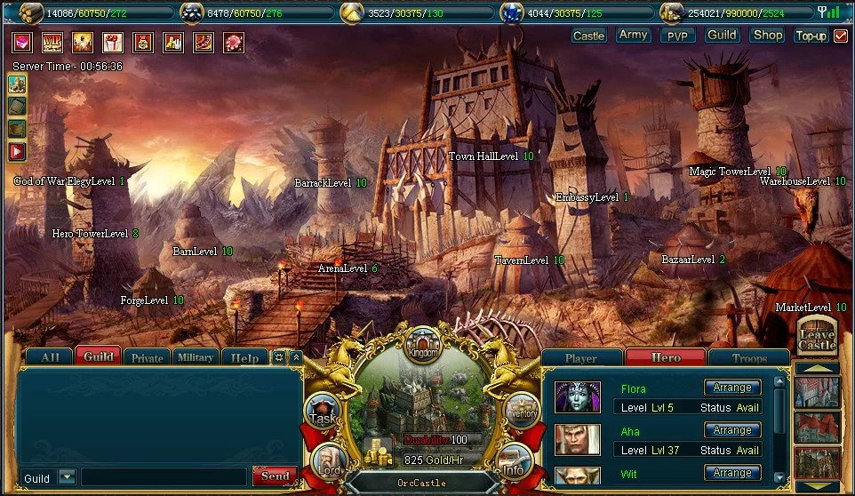 Изображение игры: Heroes of Gaia