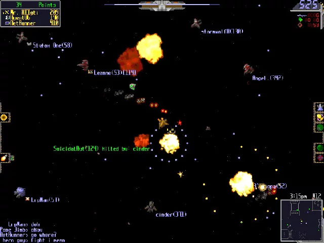 Изображение игры: SubSpace