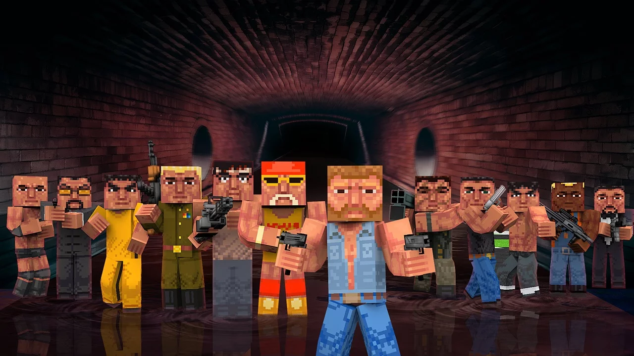 Изображение игры: Pixel Action Heroes
