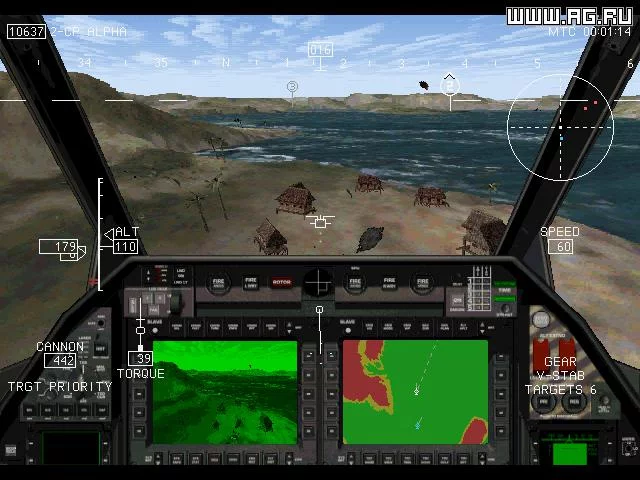 Изображение игры: Comanche 3