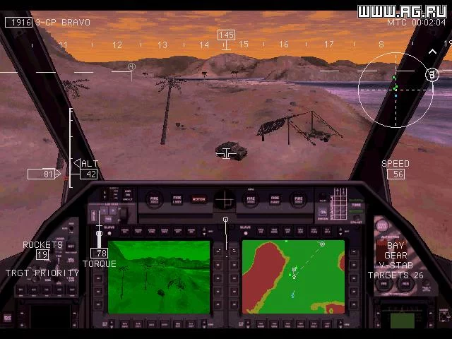 Изображение игры: Comanche 3
