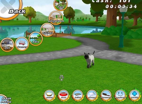Изображение игры: 101 Kitty Pets