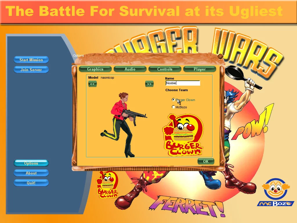 Изображение игры: The Great Burger War