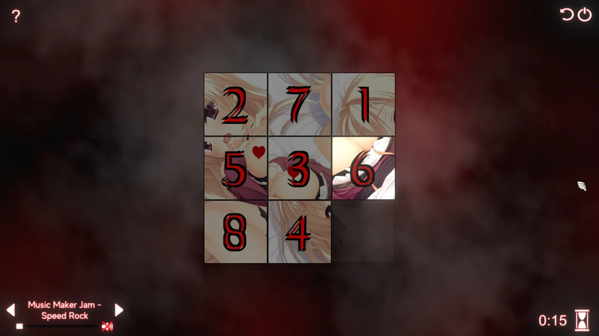 Изображение игры: Hentai Devil Puzzle
