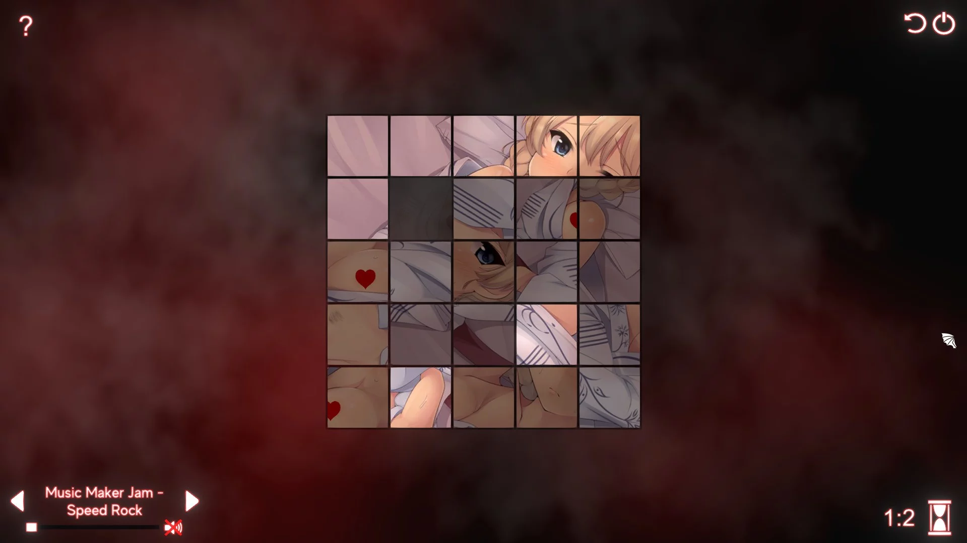 Изображение игры: Hentai Devil Puzzle