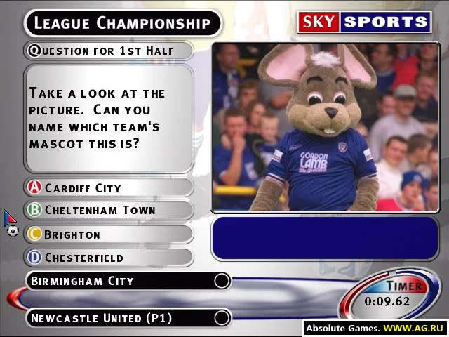 Изображение игры: Sky Sports Football Quiz