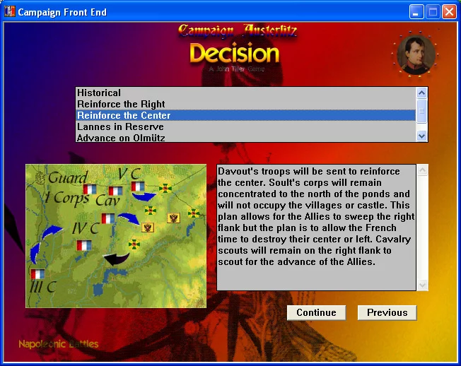 Изображение игры: Napoleonic Battles: Austerlitz