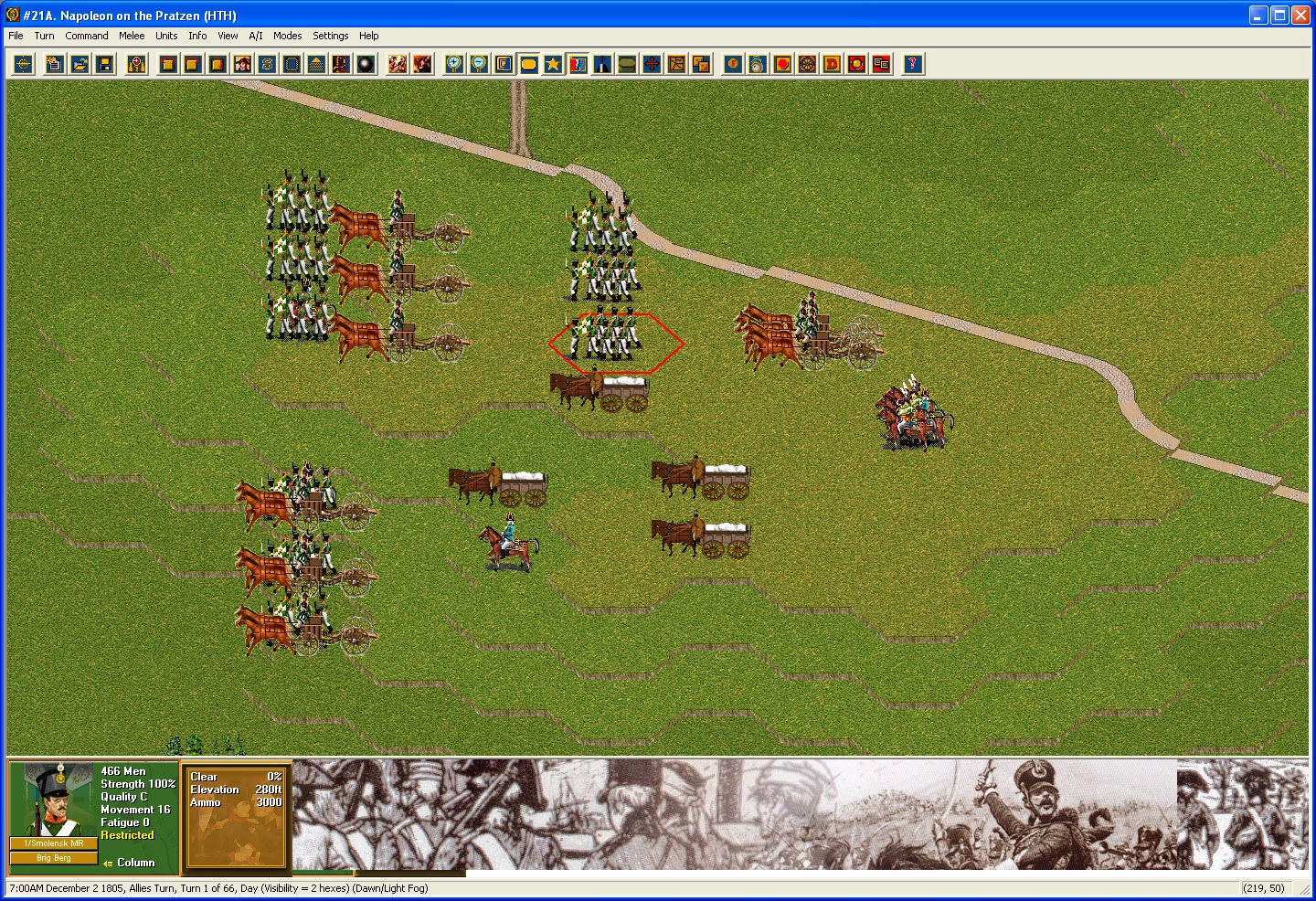 Изображение игры: Napoleonic Battles: Austerlitz