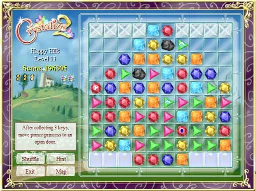 Изображение игры: Crystalize! 2: Quest for the Jewel Crown!