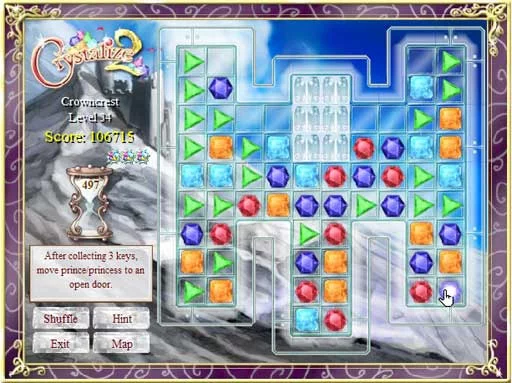 Изображение игры: Crystalize! 2: Quest for the Jewel Crown!
