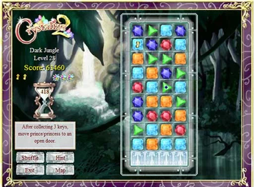 Изображение игры: Crystalize! 2: Quest for the Jewel Crown!